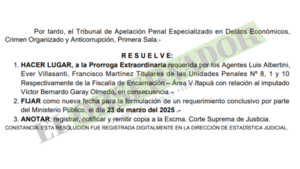Cámara extiende plazo de investigación por lesión de confianza al intendente de Jesús de Tavarangüé 