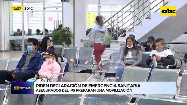 IPS: piden declaración de emergencia sanitaria y anuncian movilización - ABC Noticias - ABC Color