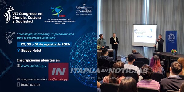 COMENZÓ EL VII CONGRESO DE CIENCIA, CULTURA Y SOCIEDAD DE LA UCI - Itapúa Noticias