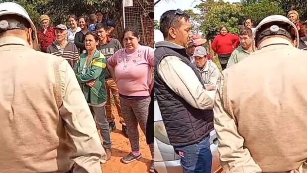 Corrieron a empleados de la ANDE que iban a cortar la luz