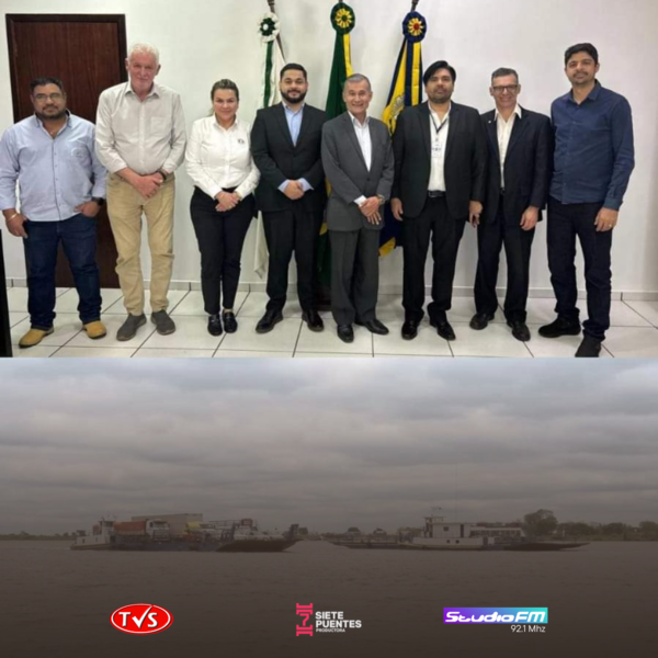 VUELVEN LOS VIAJES EN BALSA DE PARAGUAY A BRASIL - TVS