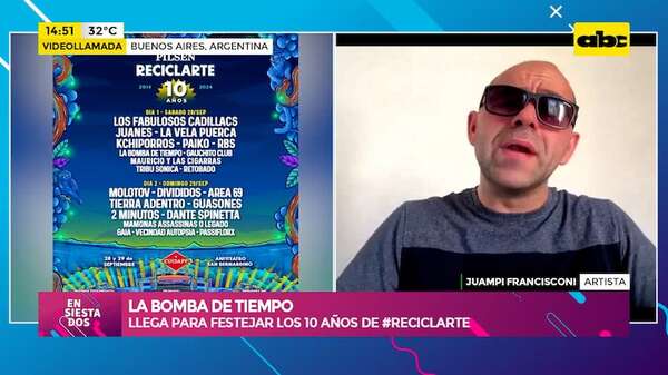 Por primera vez en Paraguay: La Bomba de Tiempo llega para festejar los 10 años de Reciclarte - Ensiestados - ABC Color