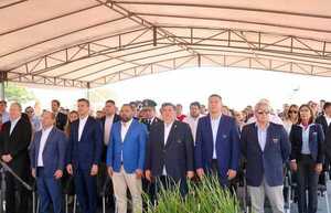 Realizaron palada inicial para el Centro Acuático Olímpico - trece