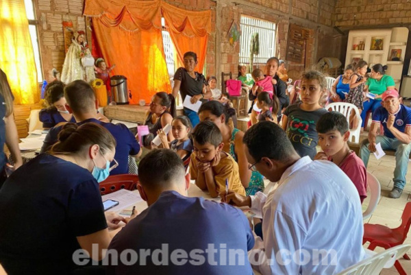 En Comedor San Lorenzo se realizó Charla Educativa y Atención Médica con integrantes de Universidad Sudamericana - El Nordestino