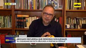 Requisas en colectivos: abogado recuerda que demoras son ilegales  - ABC Noticias - ABC Color