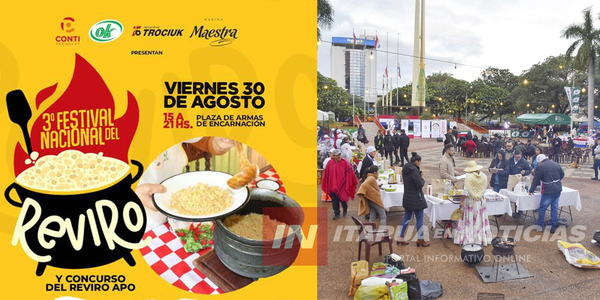 TODO LISTO PARA EL GRAN CONCURSO Y FESTIVAL DE REVIRO APO EN ENCARNACIÓN - Itapúa Noticias