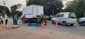 Accidente fatal en San Lorenzo: una joven motociclista perdió la vida - Policiales - ABC Color