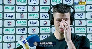 Versus / Las lágrimas de Capasso al recordar una historia similar a la de Juan Izquierdo