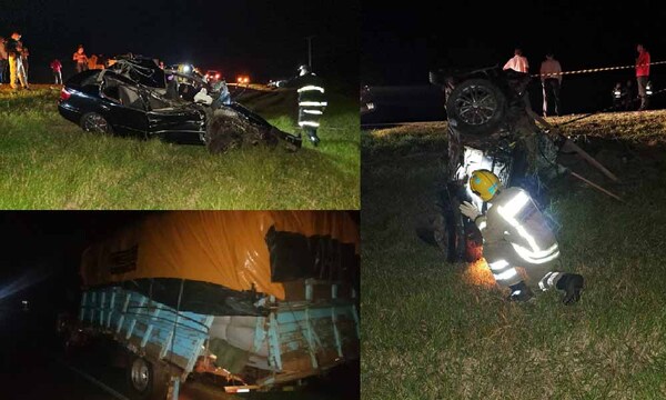 Policía falleció tras chocar contra un camión en Carayaó – Prensa 5