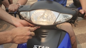 Seguridad vial: Expo Norte cambia focos a motocicletas