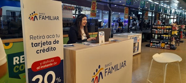 Banco Familiar lanza promoción "Retira Tu Tarjeta de Crédito al Instante"