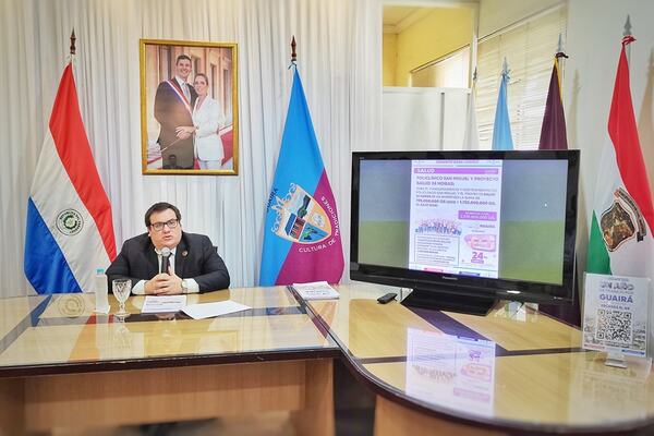 El gobernador de Guairá presentó su informe de gestión