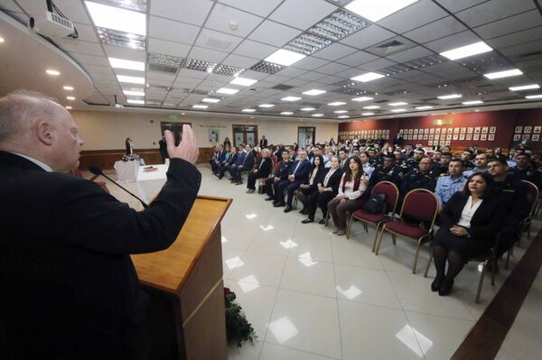 Reconocen a Policías con 10 o más años de servicio en el Poder Judicial