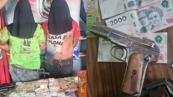 Detienen a sospechosos de asalto a comerciante en Nueva Alborada