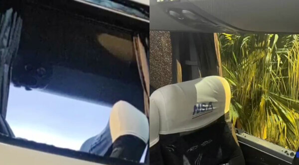 Versus / El bus de Olimpia fue atacado tras el partido contra Tacuary