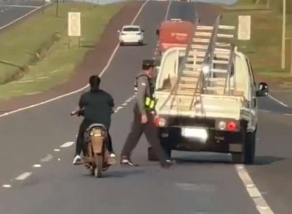 Video: denuncian “selectivo” actuar de la Patrulla Caminera - Nacionales - ABC Color