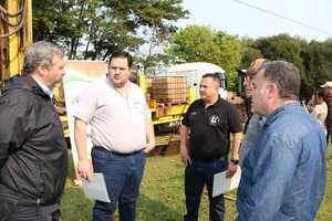 Yacyretá inició excavación de pozos artesianos en dos localidades de Carlos Antonio López