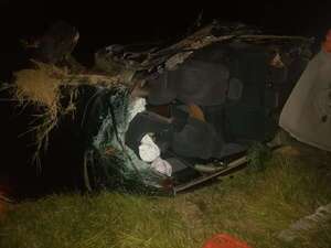 Personal policial fallece en un accidente de tránsito sobre la ruta PY08 en Carayaó - Policiales - ABC Color