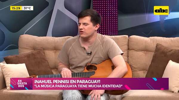 Video: Nahuel Pennisi brindará un show este sábado en el teatro guaraní - Ensiestados - ABC Color