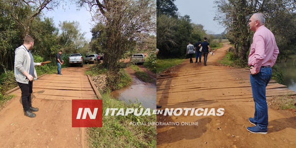 CONSTRUIRÁN PUENTE QUE UNIRÁ DISTRITOS DE SAN JUAN DEL PNÁ. Y CARMEN DEL PNÁ - Itapúa Noticias