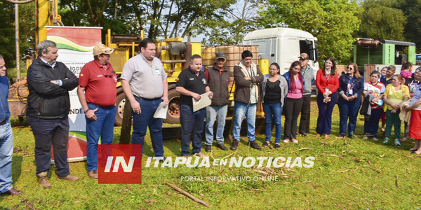 YACYRETÁ INICIÓ EXCAVACIÓN DE POZOS ARTESIANOS EN DOS LOCALIDADES DE CARLOS ANTONIO LÓPEZ - Itapúa Noticias