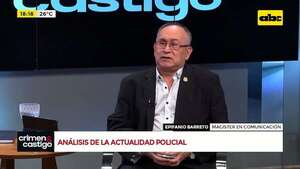 Día del Policía: “la policía está en un proceso de renovación técnica y humana”, según excomisario - Crimen y castigo - ABC Color