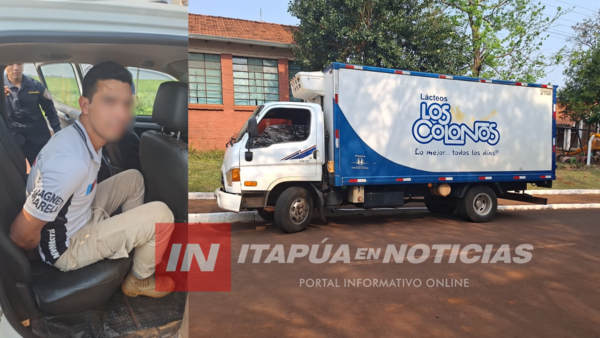 POLICÍA ATRAPA A PRESUNTO ASALTANTE EN ITAPÚA POTY - Itapúa Noticias