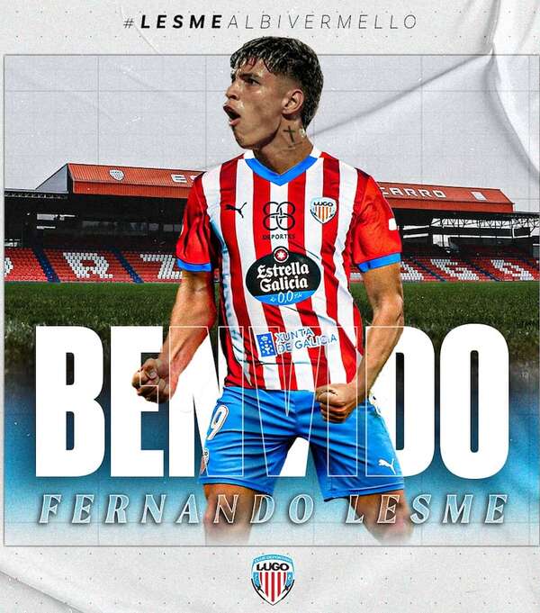 Fernando Lesme jugará en el CD Lugo de España - Fútbol Internacional - ABC Color