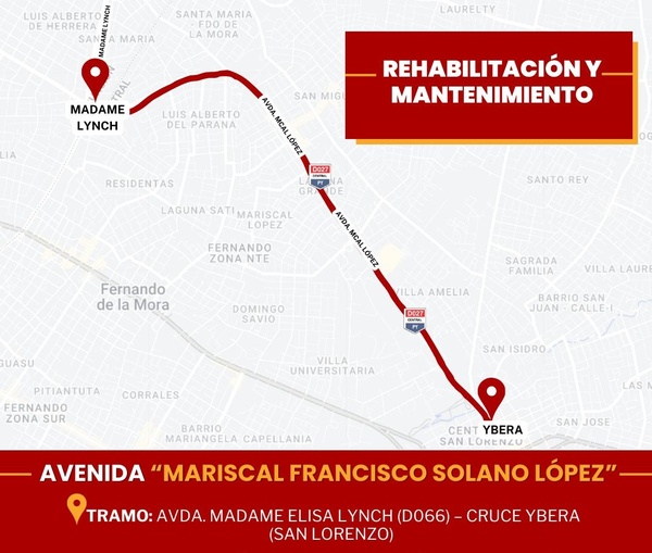 MOPC firma contrato para obras de mejoramiento en la Avda Mariscal López - .::Agencia IP::.