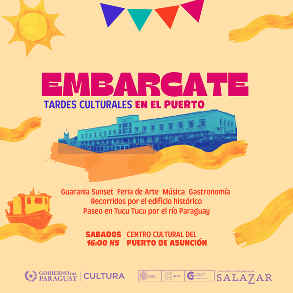 Puerto de Asunción será escenario de un sábado cultural con feria Embarcate - .::Agencia IP::.
