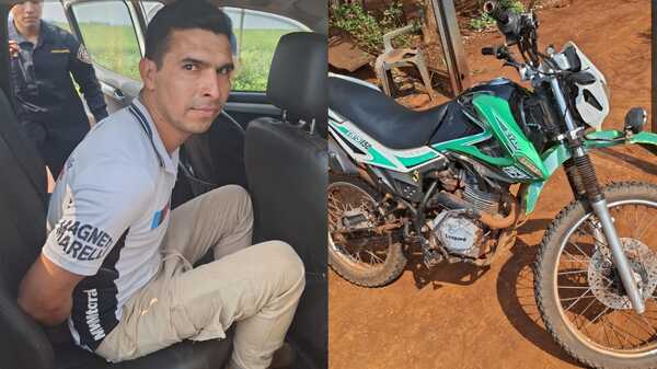 Capturan a sospechoso de robo en Itapúa Poty