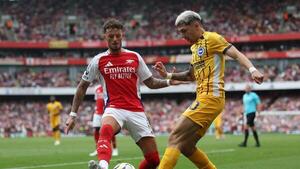 Brighton de Julio Enciso rescata un empate ante el Arsenal
