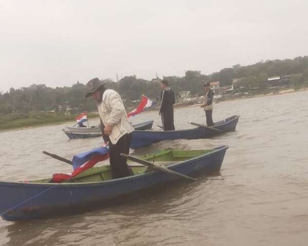 Remanso: pescadores cierran el río y denuncian que empresa seca el riacho San Francisco - Nacionales - ABC Color