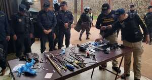 Diario HOY | Intervienen cárcel de Itapúa, requisan armas y drogas