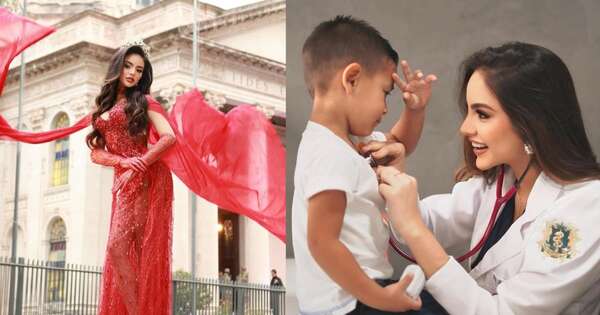 La Nación / ¡Miss Grand Paraguay impresiona a missólogos por su labor como médica!