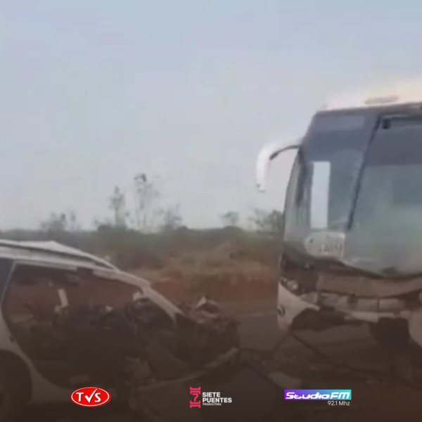 DOS MÚSICOS MUEREN AL CHOCAR DE MANERA FRONTAL CON UN ÓMNIBUS EN CURUGUATY - TVS