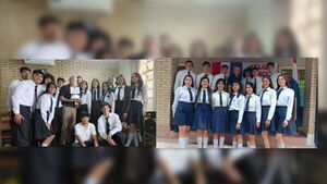 Video: Director de colegio pasa del susto a la emoción con peculiar pedido de la Promo 2024