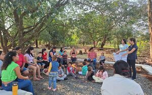 Realizan charla sobre lavado de manos en escuela de Franco