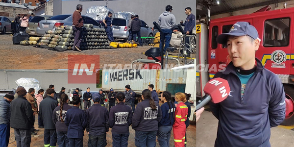 BOMBEROS DE ENCARNACIÓN RECIBIERON NUEVAS DONACIONES DE LA FUNDACIÓN 911 - Itapúa Noticias