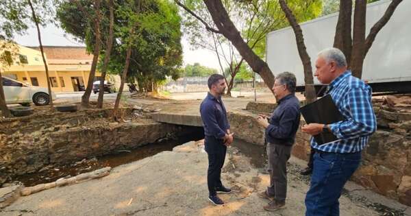 La Nación / Intendente asunceno anunció licitación para solucionar peligroso desagüe pluvial