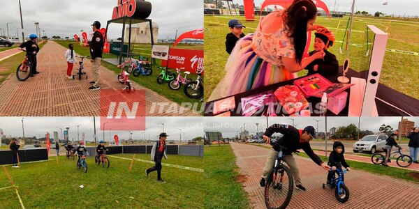 "APRENDÉ A ANDAR EN BICI": CON CLASE GRATUITA, CONSUR BIKE PROMUEVE EL DEPORTE DESDE LOS 4 AÑOS - Itapúa Noticias