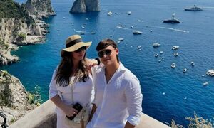 Después de Grecia, Liliana Alvarez y su hijo se pasean por lugares de película en Italia