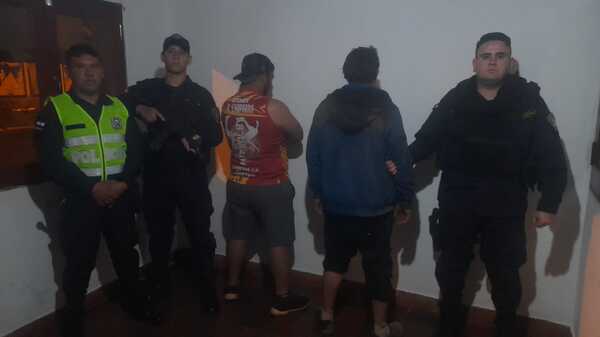 PROVOCARON DISTURBIOS Y TERMINARON APREHENDIDOS EN TRINIDAD - Itapúa Noticias