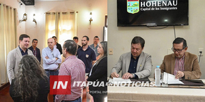 SE FIRMÓ NUEVA ALIANZA PARA EL DESARROLLO AGRÍCOLA EN HOHENAU - Itapúa Noticias