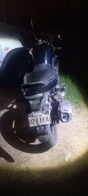 Motociclista sufre lesiones en accidente de tránsito en Ayolas - Nacionales - ABC Color