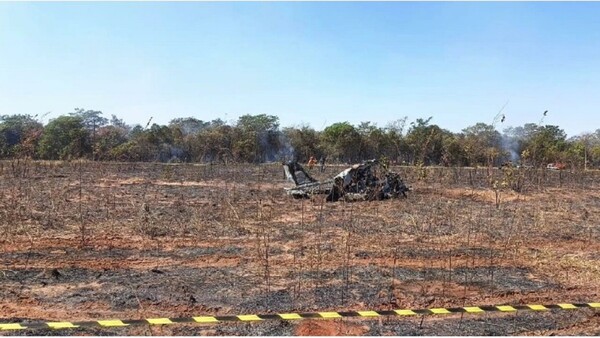 Piloto paraguayo y un brasileño mueren calcinados en un accidente aéreo en Brasil