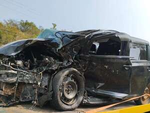 Piribebuy: accidente de tránsito dejó un fallecido - Nacionales - ABC Color