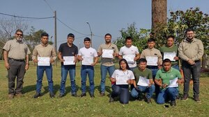 ANDE incorpora personas provenientes de pueblos originarios y los capacita para guardaparques