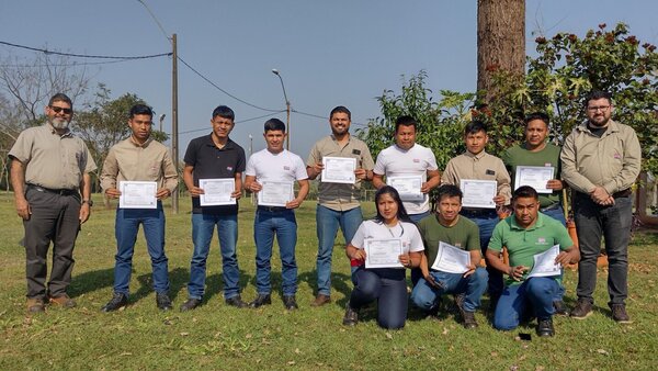 ANDE incorpora personas provenientes de pueblos originarios y los capacita para guardaparques