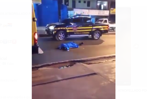 (VIDEO). Karai muere tras ser embestido por un camión de gran porte